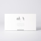 Sleeve of the figure "Polo · Five riders at the gallop" with the text explaining the silhouette