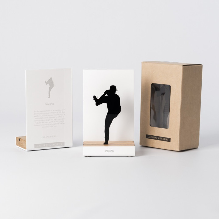 Figura decorativa “BÉISBOL 01” | Colección SPORTS | Souvenirs