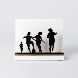 Decorative figure “Football · Children playing together” | SPORTS Collection | Souvenirs