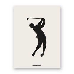 Affiche "GOLF 01"