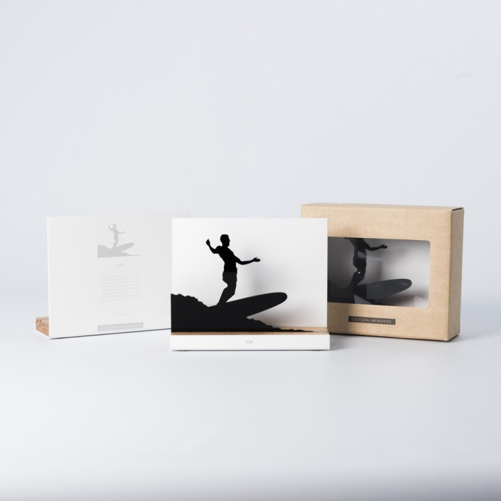 Figure décoratif “SURF 03” | SPORTS Collection | Souvenirs
