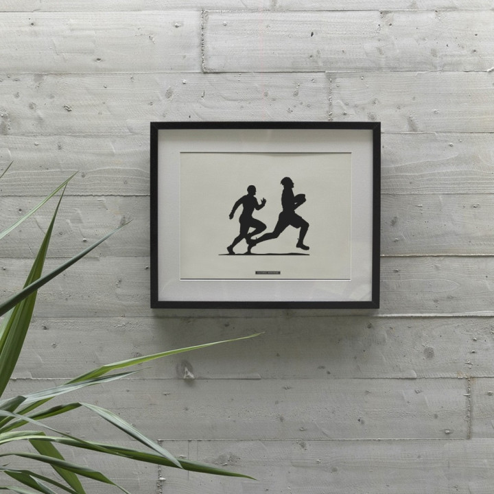 Decorative sports scene print “RUGBY 01” | SPORTS Collection | Souvenirs