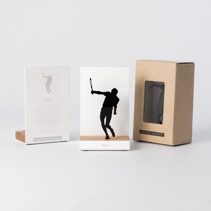 Figure décoratif “TENNIS 01” | SPORTS Collection | Souvenirs