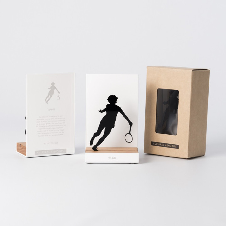 Decorative figure “TENNIS 03” | SPORTS Collection | Souvenirs