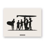 Affiche décoratif de scène sportive “SURF 05” | SPORTS Collection | Souvenirs