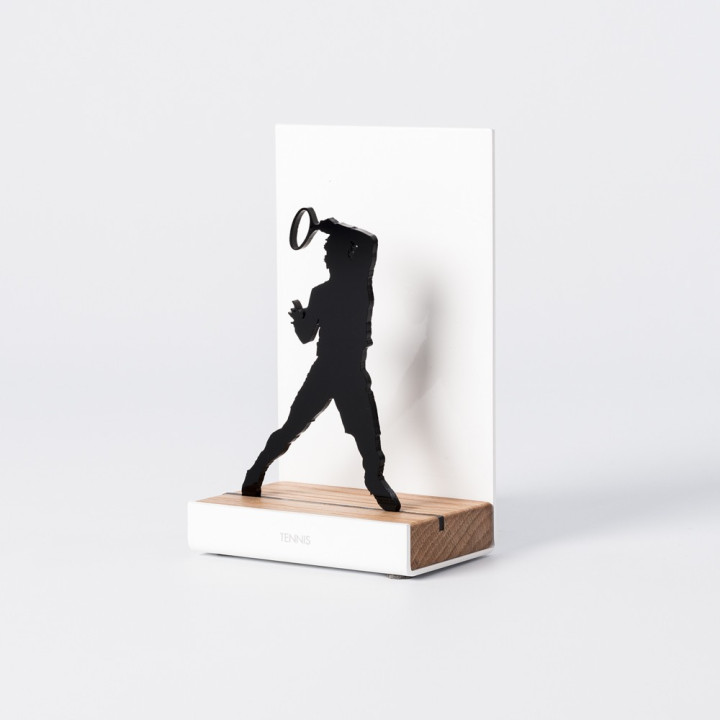 Figure décoratif “TENNIS 06” | SPORTS Collection | Souvenirs