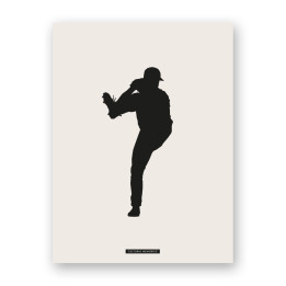 Lámina decorativa de escena deportiva “BÉISBOL 01” | Colección SPORTS | Souvenirs