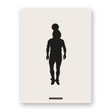Lámina "Fútbol · Balón sobre la cabeza", la ilustración completa