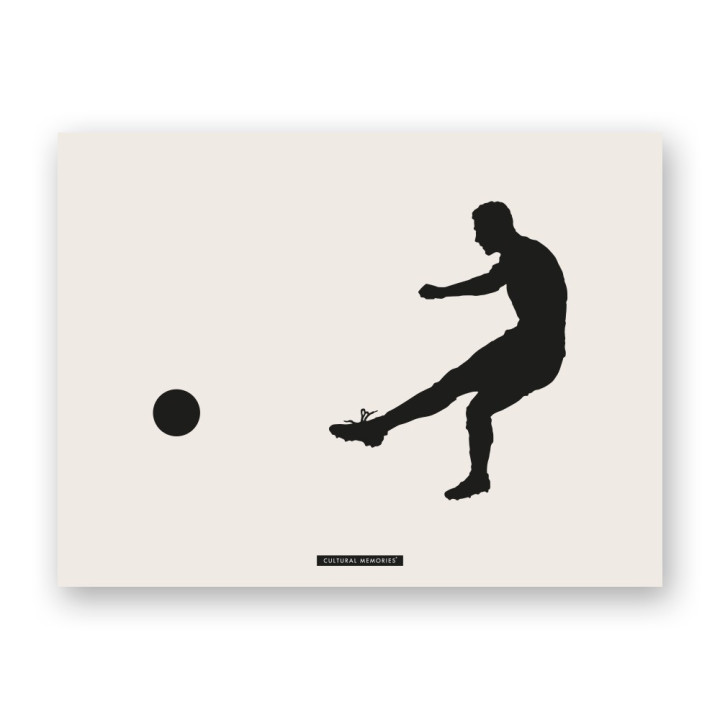 Decorative sports scene print “FOOTBALL 03” | SPORTS Collection | Souvenirs
