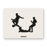 Affiche décoratif de scène sportive “FOOTBALL 04” | SPORTS Collection | Souvenirs