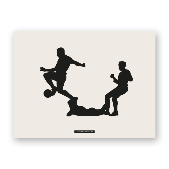 Affiche décoratif de scène sportive “FOOTBALL 04” | SPORTS Collection | Souvenirs