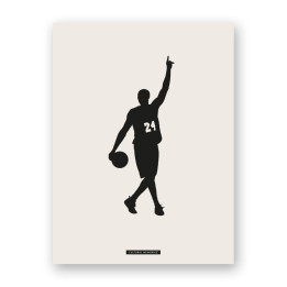 Decorative sports scene print “BASKETBALL 02” | SPORTS Collection | Souvenirs