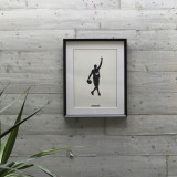 Lámina decorativa de escena deportiva “BALONCESTO 02” | Colección SPORTS | Souvenirs