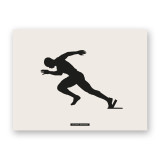 Decorative sports scene print “SPRINT 01” | SPORTS Collection | Souvenirs
