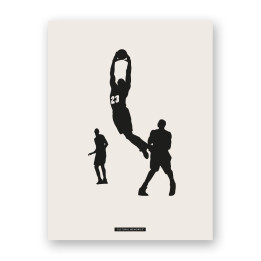 Decorative sports scene print “BASKETBALL 05” | SPORTS Collection | Souvenirs
