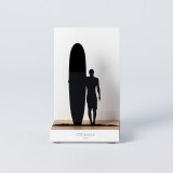 Figure "SURF LONGBOARD" | CÔTE BASQUE Collection | Souvenir