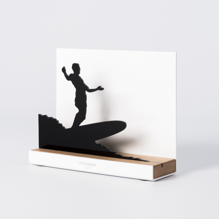 Figure "SURF OLD SCHOOL" | CÔTE BASQUE Collection | Souvenir