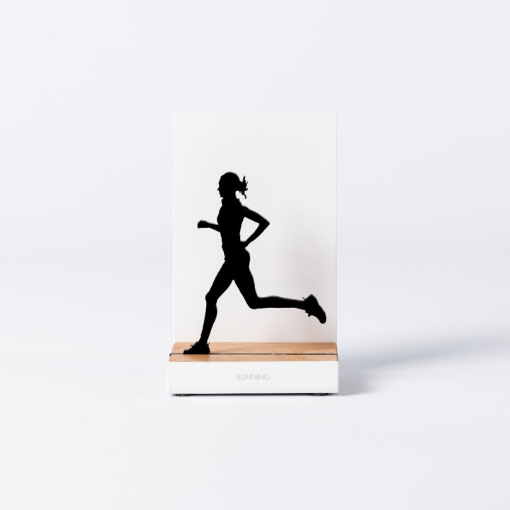 Decorative figure “Running · Woman runner” | SPORTS Collection | Souvenirs