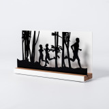 Decorative figure “Running · Three runners in the forest” | SPORTS Collection | Souvenirs