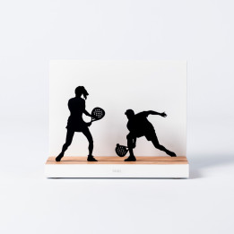 Figure décoratif “PADEL 06” | Collection SPORTS | Souvenirs