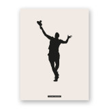 Lámina decorativa de escena deportiva “PÁDEL 01” | Colección SPORTS | Souvenirs