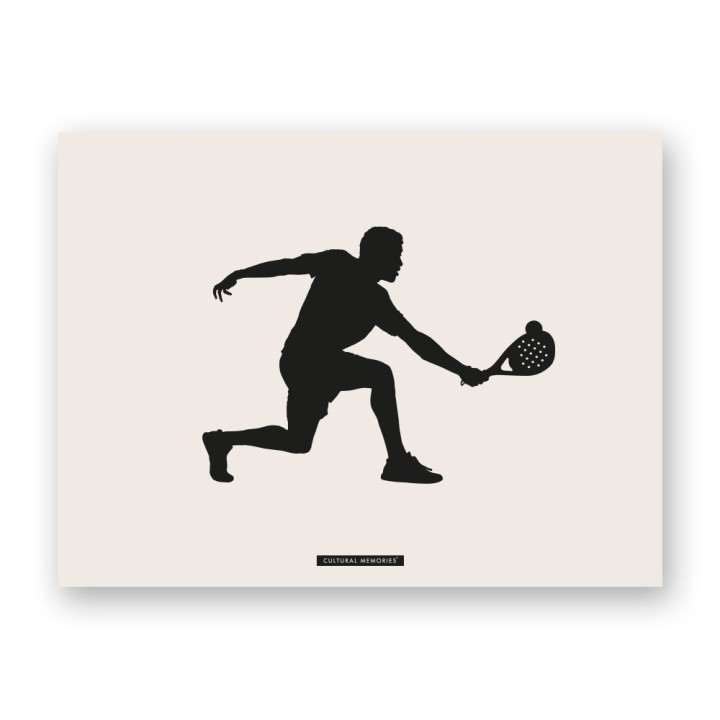 Decorative sports scene print “PADDLE 02” | SPORTS Collection | Souvenirs