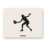 Lámina decorativa de escena deportiva “PÁDEL 03” | Colección SPORTS | Souvenirs