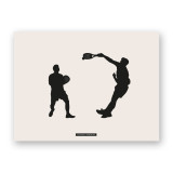 Lámina decorativa de escena deportiva “PÁDEL 04” | Colección SPORTS | Souvenirs