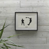 Lámina decorativa de escena deportiva “PÁDEL 04” | Colección SPORTS | Souvenirs