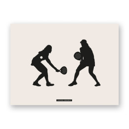 Decorative sports scene print “PADDLE 05” | SPORTS Collection | Souvenirs