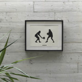 Lámina decorativa de escena deportiva “PÁDEL 05” | Colección SPORTS | Souvenirs