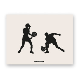 Decorative sports scene print “PADDLE 06” | SPORTS Collection | Souvenirs