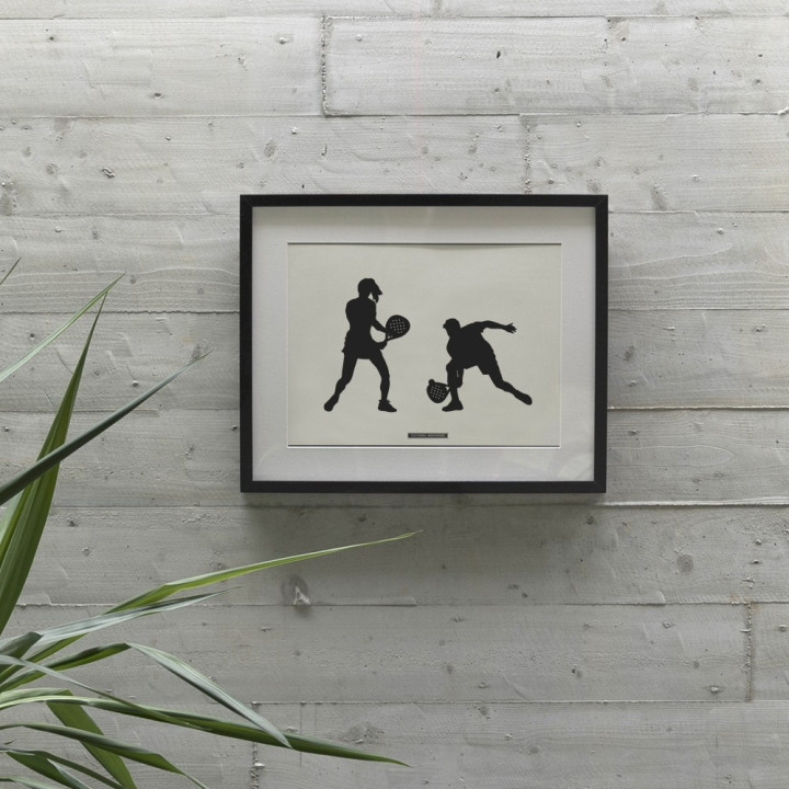 Decorative sports scene print “PADDLE 06” | SPORTS Collection | Souvenirs