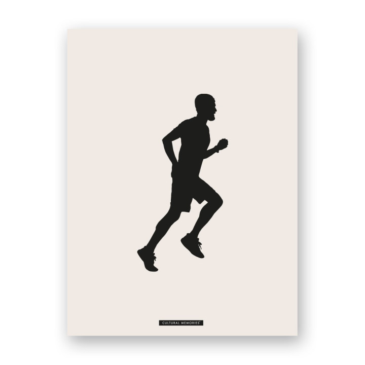 Decorative sports scene print “RUNNING 02” | SPORTS Collection | Souvenirs