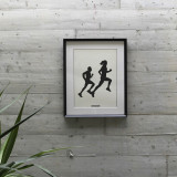 Lámina decorativa de escena deportiva “RUNNING 03” | Colección SPORTS | Souvenirs