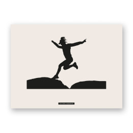Affiche décoratif de scène sportive “RUNNING 04” | SPORTS Collection | Souvenirs