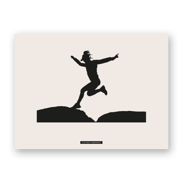 Lámina decorativa de escena deportiva “RUNNING 04” | Colección SPORTS | Souvenirs
