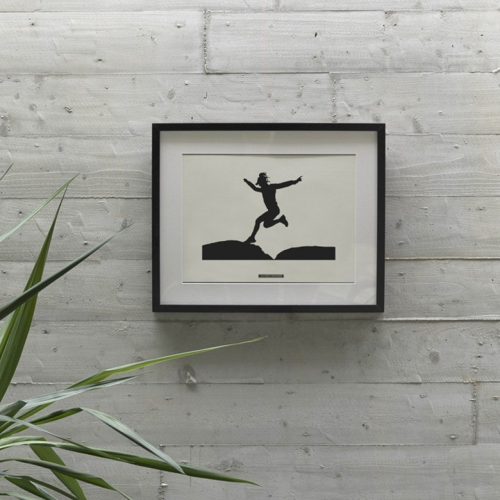 Lámina decorativa de escena deportiva “RUNNING 04” | Colección SPORTS | Souvenirs