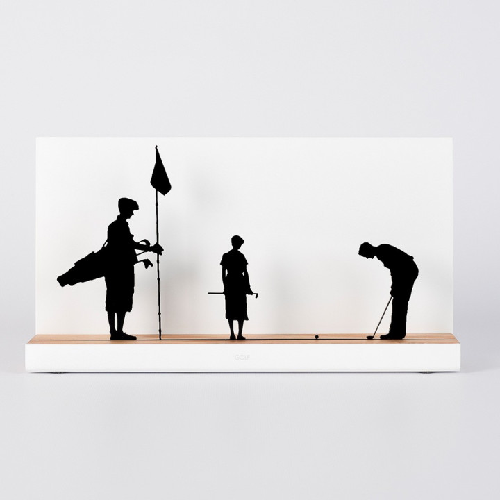 Figure "GOLF GREEN" | CÔTE BASQUE Collection | Souvenirs