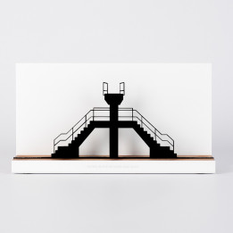 Figura "PISCINE DE BON-SECOURS SAINT-MALO" | Colección CÔTE OUEST | Souvenir