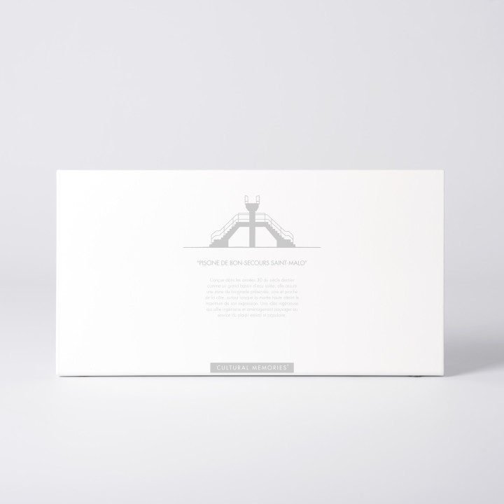 Figura "PISCINE DE BON-SECOURS SAINT-MALO" | Colección CÔTE OUEST | Souvenir