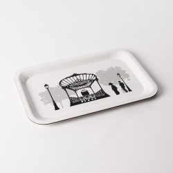 Tray "ABBESSES SUBWAY"