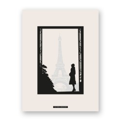 Affiche "PORTAIL À PARIS"