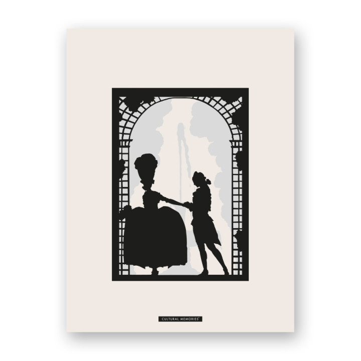 Print "ROMANTIC GARDEN", the full artwork