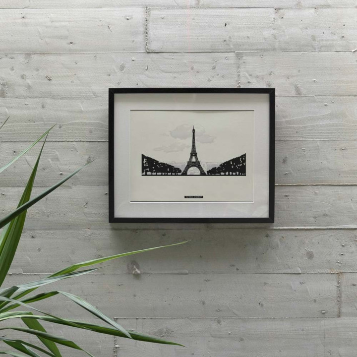 Affiche "JARDINS TOUR EIFFEL"
