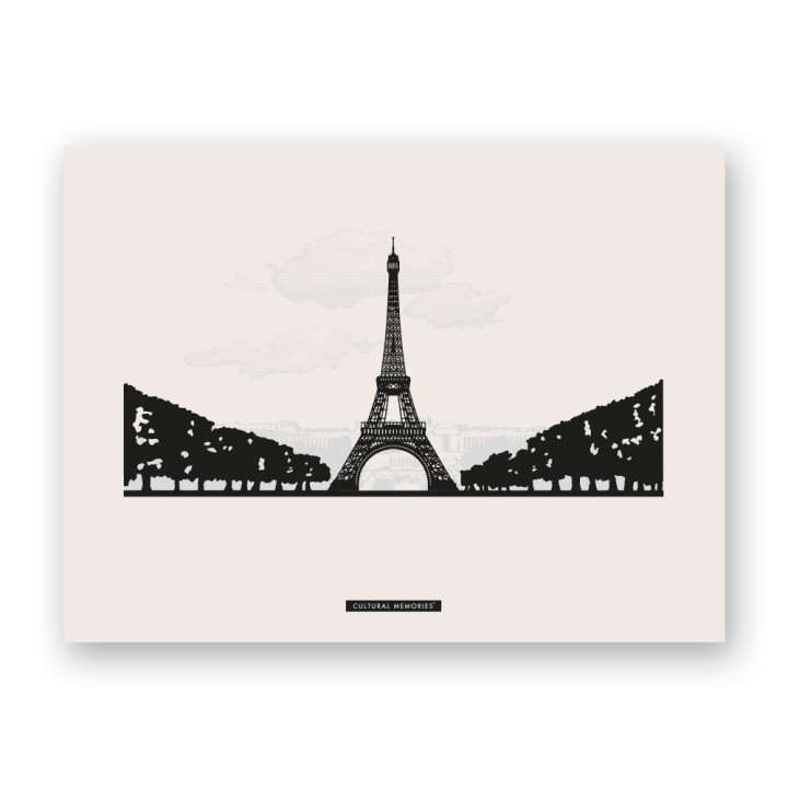 Affiche "JARDINS TOUR EIFFEL"