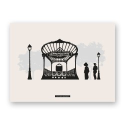 Print "ABBESSES SUBWAY"