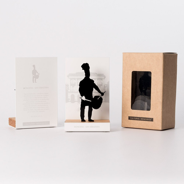 “COCINERO” - Personaje de la Tamborrada de San Sebastián | Colección DONOSTIA - SAN SEBASTIÁN | Souvenirs | Cultural Memories