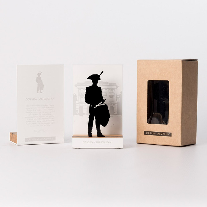 “TAMBORRERO” - Personaje de la Tamborrada de San Sebastián | Colección DONOSTIA - SAN SEBASTIÁN | Souvenirs | Cultural Memories