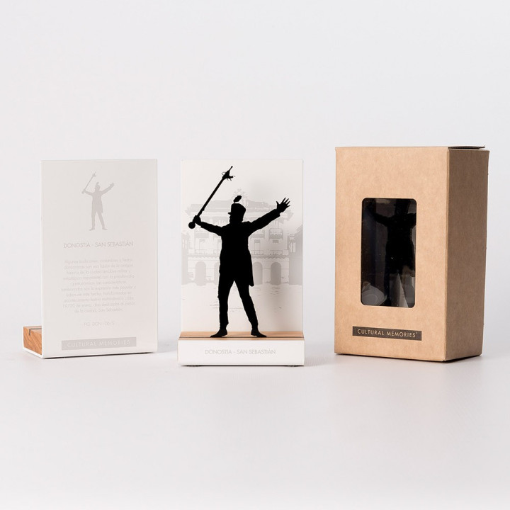 “TAMBOUR-MAJOR” - Personnage de la Tamborrada de San Sebastián | DONOSTIA - SAN SEBASTIÁN Collection | Souvenirs